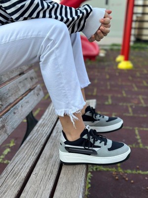 Shoemark Mindy Siyah Kadın Sneaker