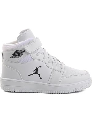 Cool Haykat Uzun-F Beyaz Çocuk Hi Sneaker