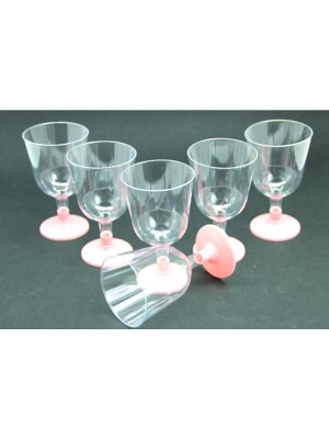 Piyop 6lı Lohusa Şerbet Bardağı Pembe 110 ml