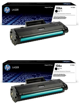 Hp W1106A (106A) Laser 107R 2'li Orjinal Yazıcı Toneri  SI17