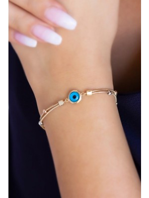 Tufanlar Kuyumculuk Altın Dorika Toplu Nazar Göz Bileklik