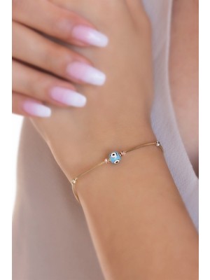 Tufanlar Kuyumculuk Altın Dorika Toplu Nazar Bileklik