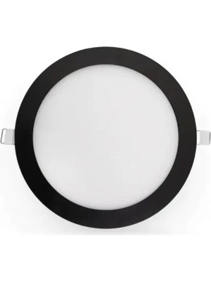 Cata 6W Siyah Kasa Slim Panel (Beyaz)