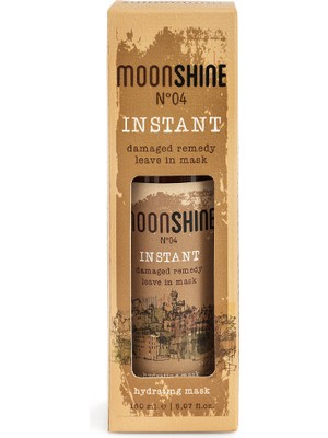 Moonshine Instant Onarım Durulanmayan Maske 150 ml Argan Yağı ve Vitamin Zengin İçerik