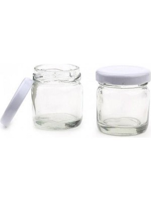 Refsan Cam Şişe Kavanoz 40CC | 6'lı