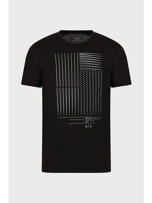 Armani Exchange % 100 Pamuk Bisiklet Yaka Regular Fit T Shirt Erkek T Shirt 3rztfd ZJH4Z 1200