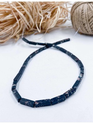 Mucize Taş Varisit Dikdörtgen Kesim 4*13 mm Doğal Taş Dizi