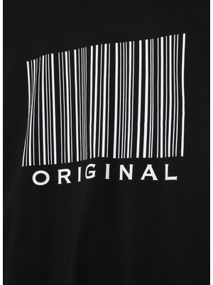 Aeropostale Baskılı Siyah Erkek Çocuk T-Shirt 23SAB-81