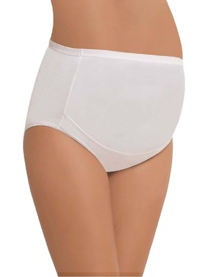 Belinay Kadın 2'li Modal Hamile Külodu 055 | Beyaz