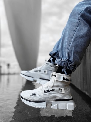 Global Kılınç ZR-X700 Tarz Beyaz Renk Spor Ayakkabı