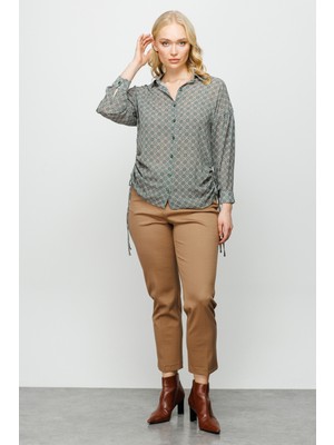 Ekol Simli Beş Cep Pantolon