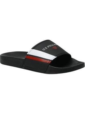 U.S. Polo Assn. Willy 3fx Siyah Erkek Plaj Terlik