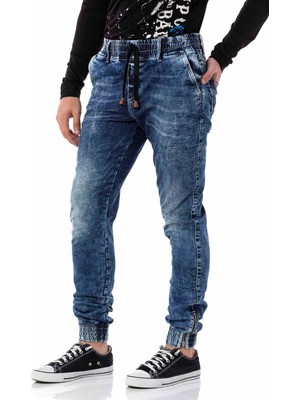 Cipo & Baxx CD807 Lastikli Basic Erkek Jeans