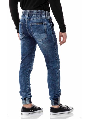 Cipo & Baxx CD807 Lastikli Basic Erkek Jeans