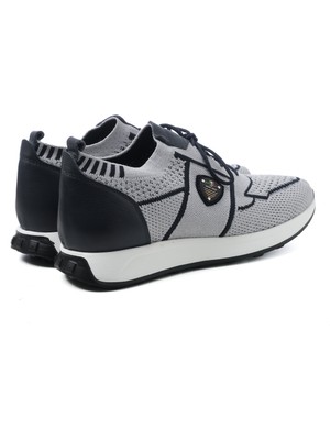 Deriden Erkek Sneaker ER-35000 Derıden Gri Lacivert1010