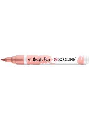 Talens Ecoline Brush Pen Fırça Uçlu Kalem 381 Pastel Red