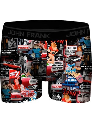 John Frank Dijital Erkek Boxer Movie