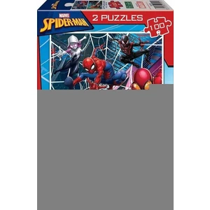 Puzzle 2X100 Spıderman 18101