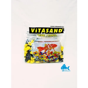 Çakıl Taşı Sarı Siyah 350 Gram