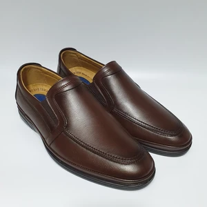 Öztürk Bağsız Önü Parçalı Dikişli / Deri Rahat Günlük Kundura Ayakkabı AY-706