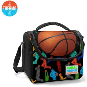 Coral High Kids Siyah Basketbol Toplu Thermo Beslenme Çantası 11809