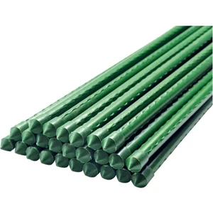 Bitki Destek Çubuğu Metal Üzeri Pvc Kaplı 11MM 120CM 5 Adet