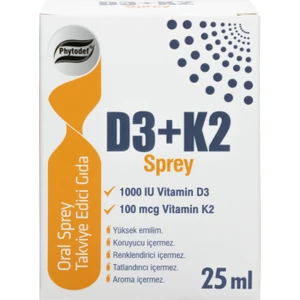 D3 + K2 Sprey - 25 ml