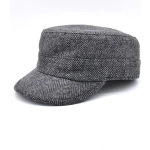 Erkek Yün Fidel Castro Şapka Wool Military Hat