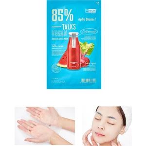 Nemlendirici Vegan Yaprak Maske Talks Vegan Squeeze Sheet Mask (Hydro Booster)