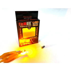 Premium 10'lu T5 LED 3030 Chipset 3smd Mini Turuncu LED Ampul