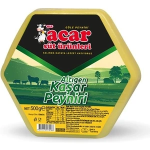 Acar Süt Altıgen Kaşar Peyniri 500  gr