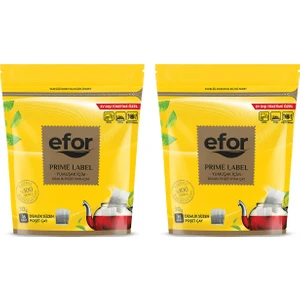 Efor Çay Efor Demlik Poşet Çay Jumbo Prime Label 30GR 35 Li x 2 Adet