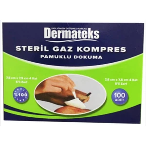 Steril Gaz Kompres 7.5cmx7.5cm 4 Kat 5 Kutu