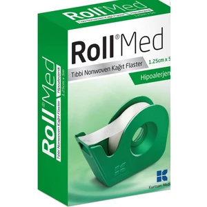 Roll Med Tıbbi Nonwoven Kağıt Flaster 1.25CMX5M 5 Adet