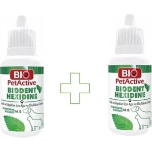 Bio Pet Active Hexidine (Ağız ve Diş Bakım Ürünü) 50ML x 2 Adet