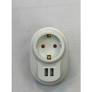 Akım Korumalı Priz 2 x Usb