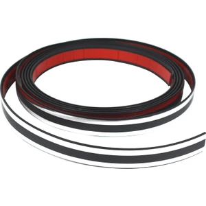 Trend Garaj Çift Şerit Krom 20 mm 3 Metre Nikelaj Şerit
