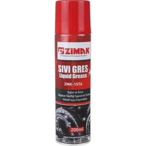 ZMK-1574 Sıvı Gres Yağlama Spreyi 200ML