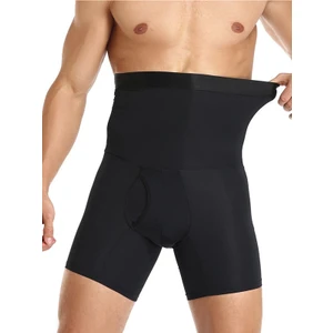 Secret Moda Toparlayıcı Dikişsiz Yüksek Bel Erkek Duble Boxer Korse10