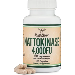 Double Wood Nattokinase Enzyme 120 Kapsül