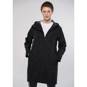 Kadın Kapüşonlu Siyah Rüzgarlık 1110136-900