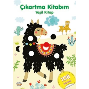 0-6 Yaş Yayınları Çıkartma Kitabım - Yeşil Kitap