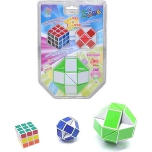 Zeka Küpü - Rubik Küp - Magic Cubes 3lü