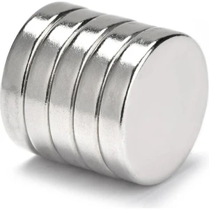 Dünya Magnet Neodyum Mıknatıs 15 x 3 mm 10'lu