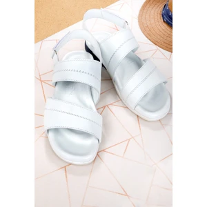 Viasna  Deri Erkek Terliği,  Deri Terlik, Ortopedik Taban Terlik, Kauçuk Taban Terlik