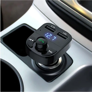 Araç Fm Transmitter 5.0 Bluetooth Araç Kiti USB Mp3 Sd Kart Çakmaklık Girişli 2023 M