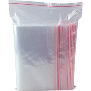 Kalbi Ticaret Kilitli Torba 13X16 cm 100'LÜ Kilitli Naylon Poşet Şeffaf Torba