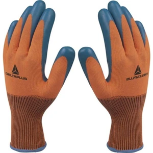 Deltaplus VE733 Turuncu Latex Avuç Içi Kaplamalı Eldiven 10