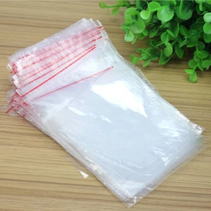 Kalbi Ticaret Kilitli Torba 8x10 cm 100'lü Kilitli Naylon Poşet Şeffaf Torba