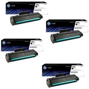 Hp W1106A (106A) Laser 107W 4'lü Orjinal Yazıcı Toneri SI48